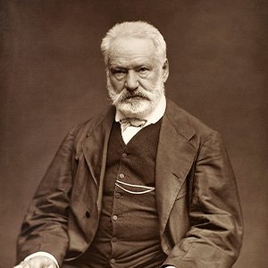 Photo portrait de Victor Hugo